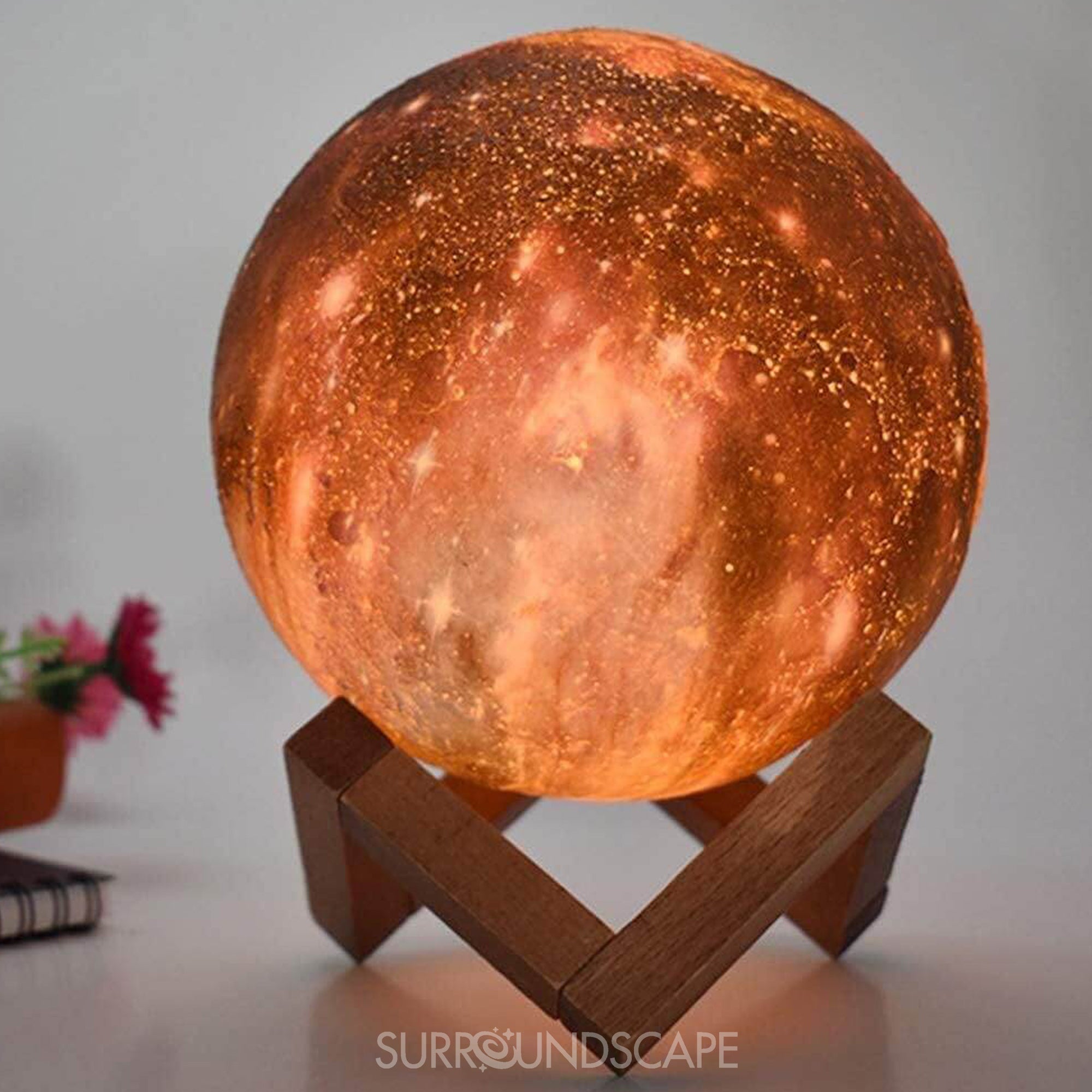 Galaxy Moon Lamp